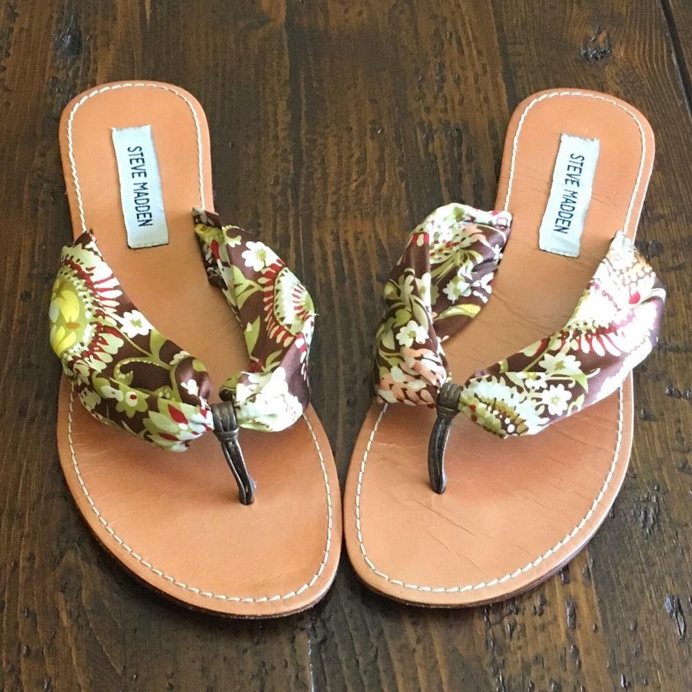 Steve Madden Fabric Scarf Sandal